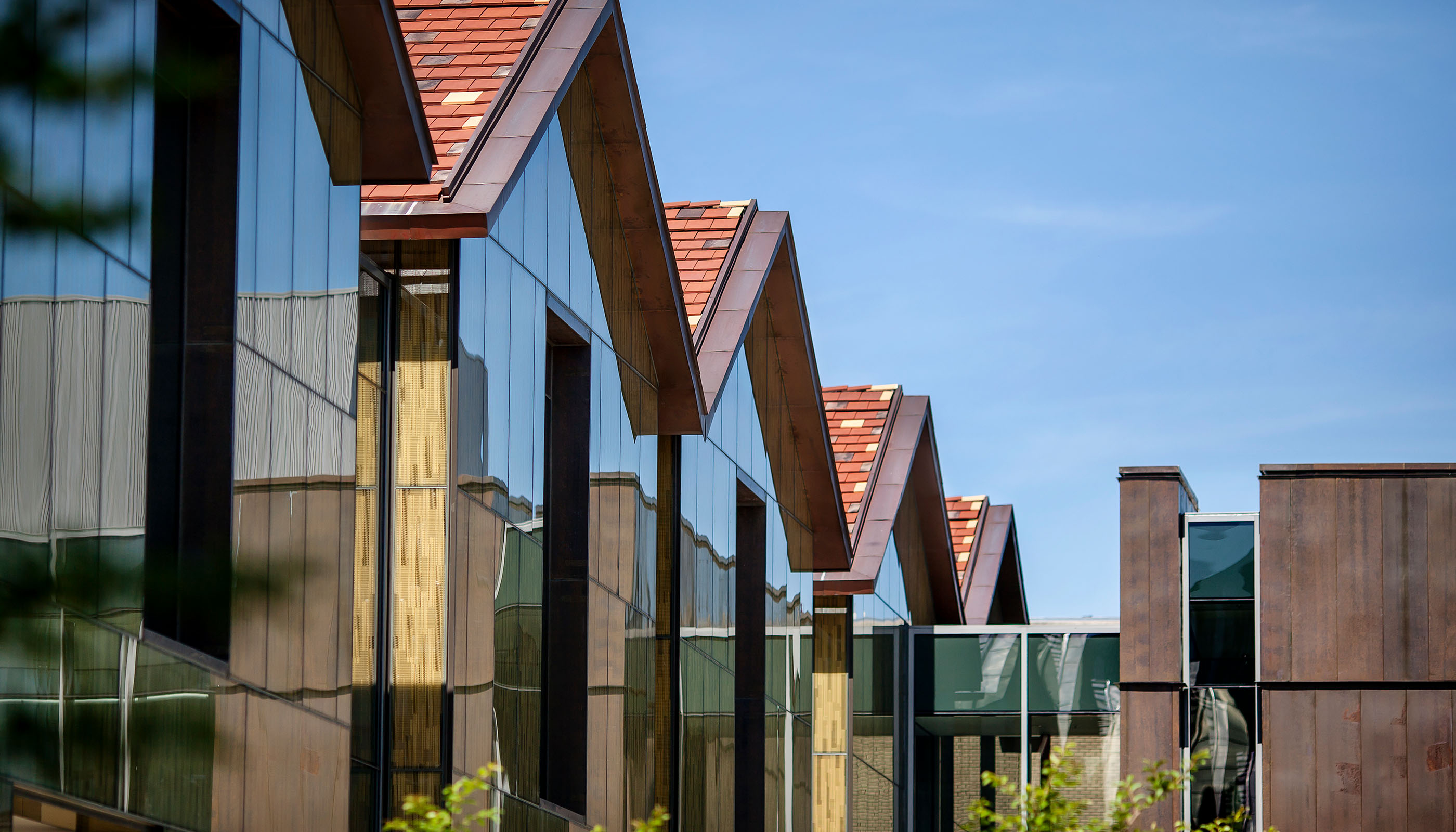 BEC Rotunda at night