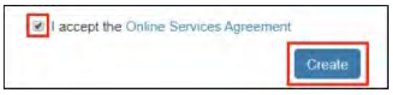 Fill in the required information using your myLSU email (i.e. gtiger123@lsu.edu) and click Create