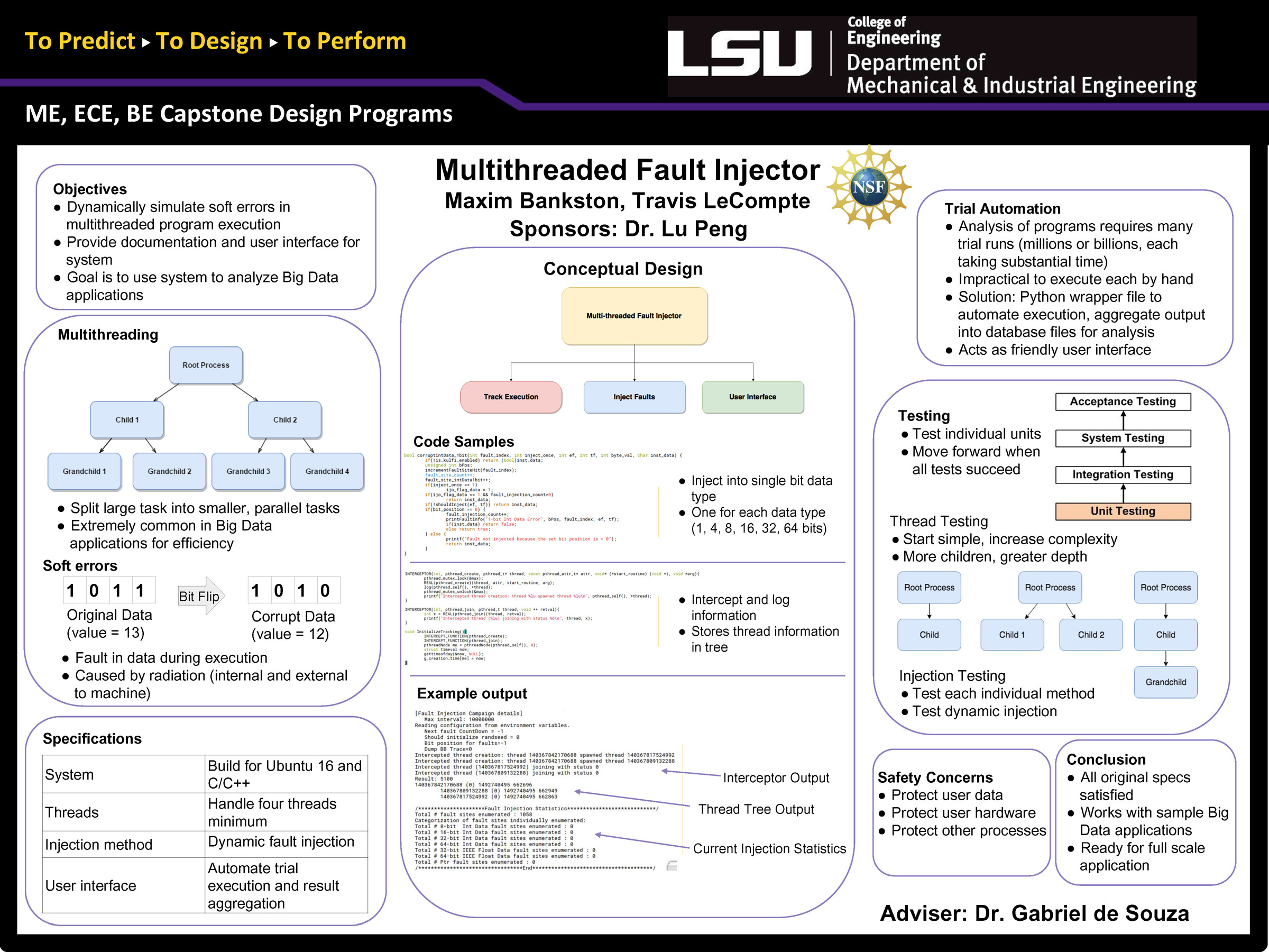 Project 50: NSF Project