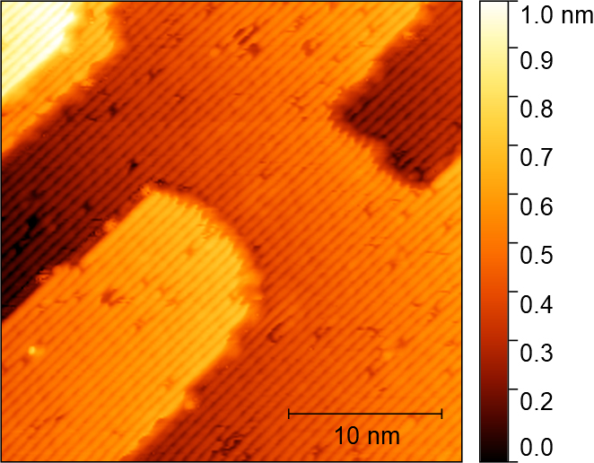 Image of single Ti atoms on titania