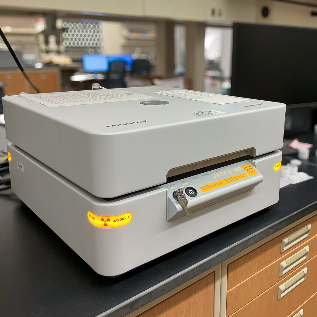 PANalytical Epsilon 3XLE X-ray Fluorescence Spectroscopy