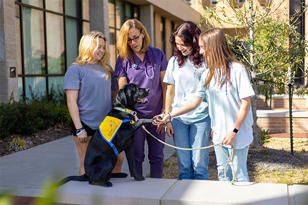 STEP students with Dr. Nancy Welborn